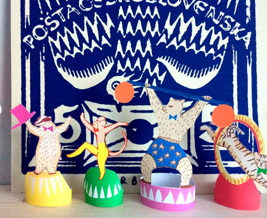 Wini-Tapp - Cut out and make circus
