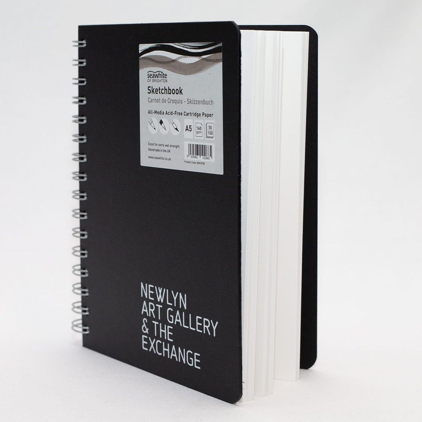Newlyn Art Gallery - A5 Wire- O Sketchbook