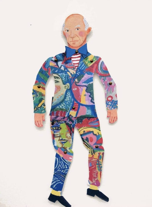 Cut and Make Puppet Wini Tapp - Pablo Picasso Puppet