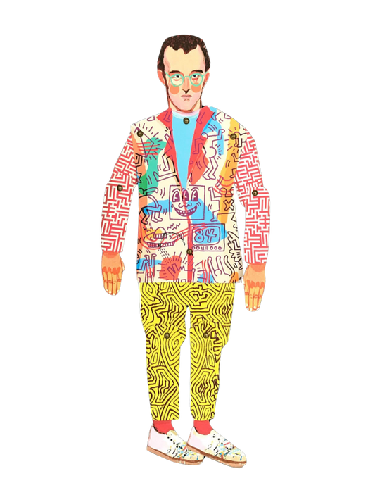 Cut and Make Puppet Wini Tapp - Keith Haring