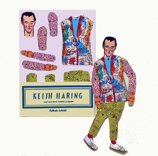 Cut and Make Puppet Wini Tapp - Keith Haring