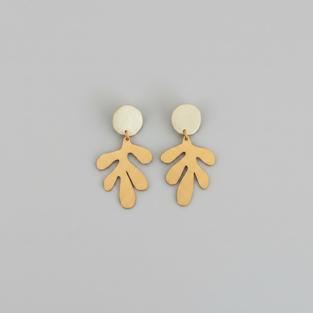 TOM PIGEON – Seaweed Dulce earings