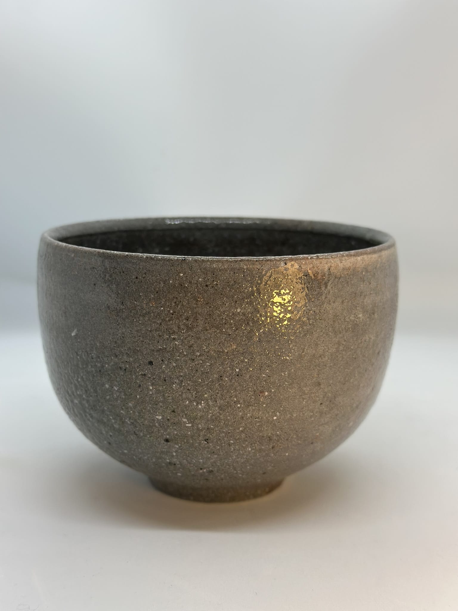 Jack Doherty Ceramics: Grey / Bronze Bowl Mug
