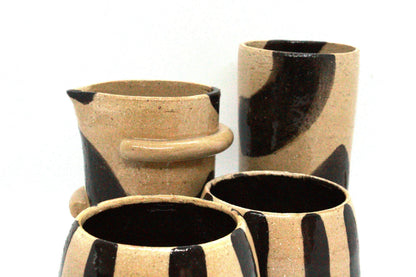 Studio Agni: Striped Tall Tumbler
