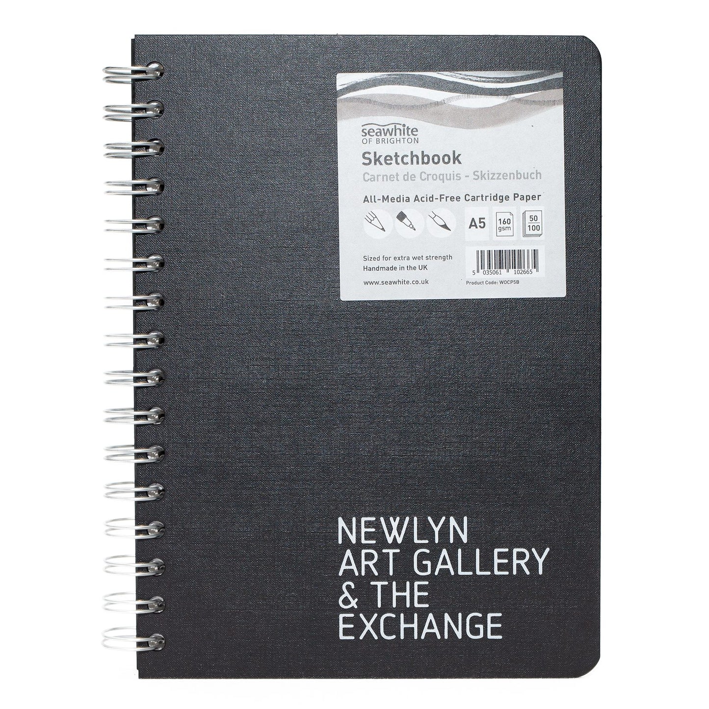 Newlyn Art Gallery - A5 Wire- O Sketchbook