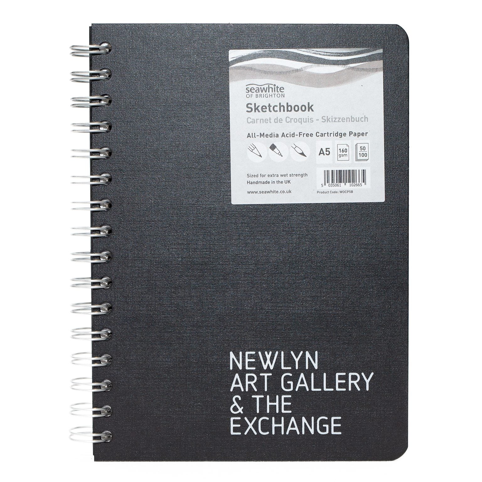 Newlyn Art Gallery - A5 Wire- O Sketchbook