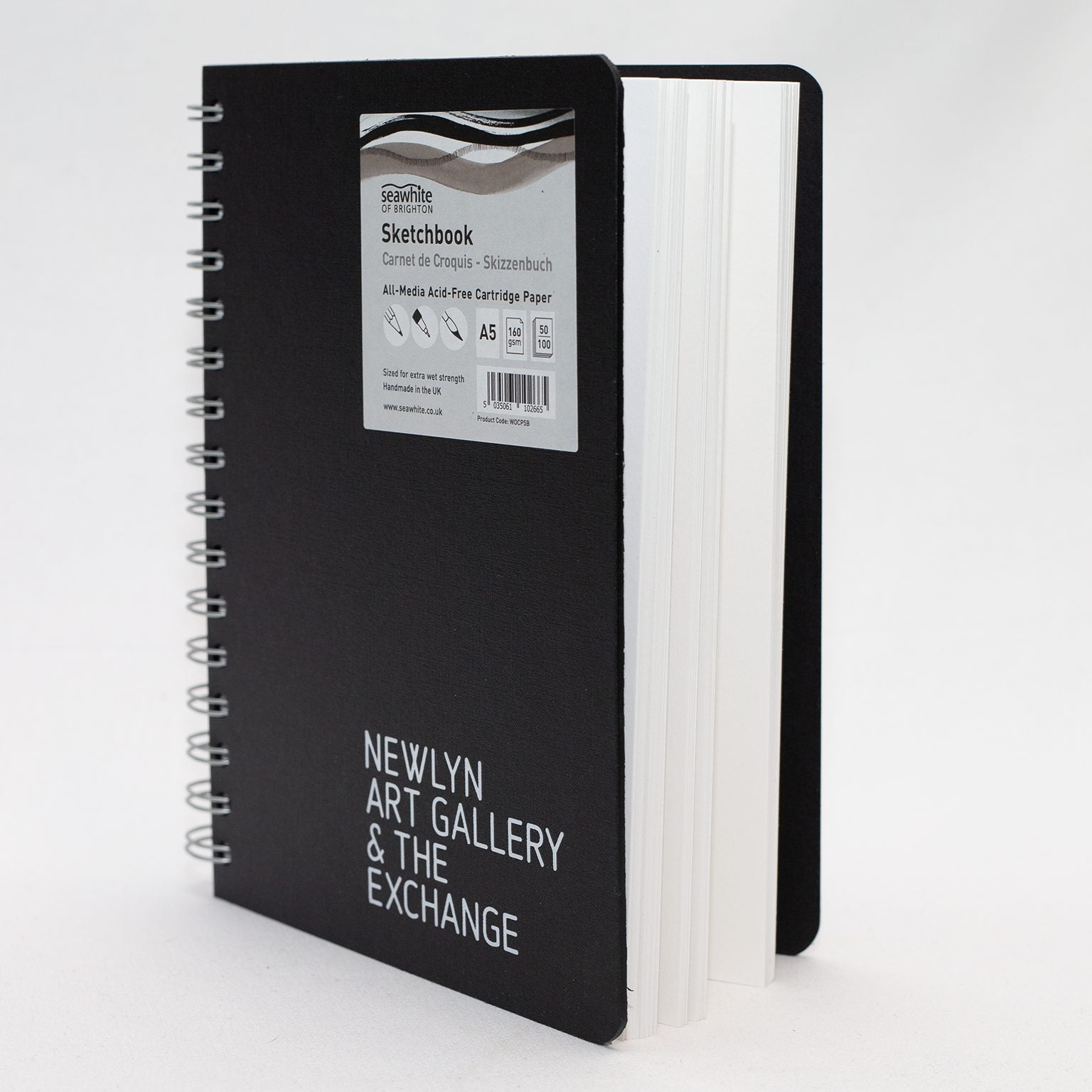 Newlyn Art Gallery - A5 Wire- O Sketchbook