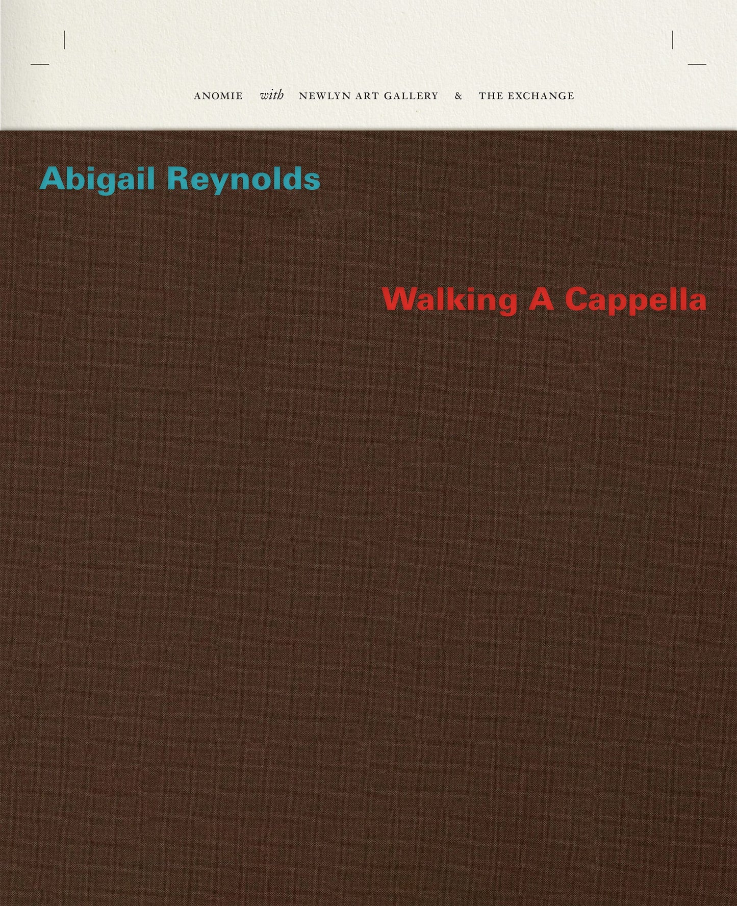 Walking A Cappella - Special Edition. limited series